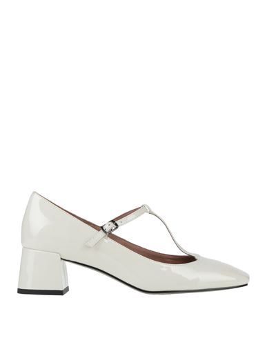 Bibi Lou Woman Pumps White Size 6 Leather In White