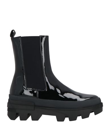 Bibi Lou Woman Ankle Boots Black Size 8 Leather In Black