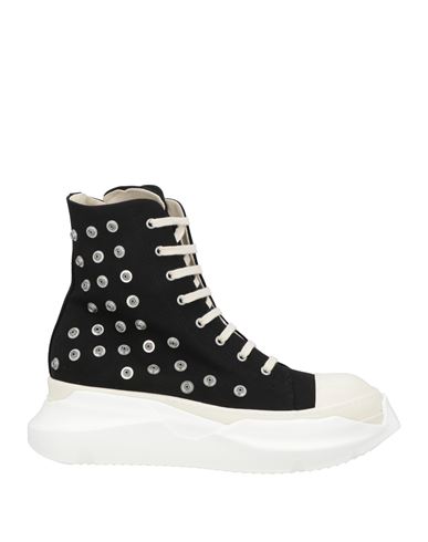 RICK OWENS DRKSHDW DRKSHDW BY RICK OWENS MAN SNEAKERS BLACK SIZE 13 TEXTILE FIBERS 