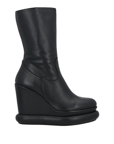 Paloma Barceló Woman Ankle Boots Black Size 10 Soft Leather In Black