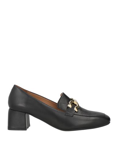 Cuoieria Woman Loafers Black Size 6 Leather In Black