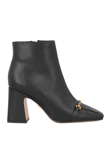 Lola Cruz Woman Ankle Boots Black Size 11 Leather In Black