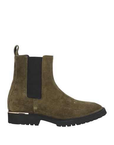 Bruglia Woman Ankle Boots Military Green Size 10 Leather