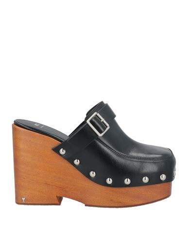 Ami Alexandre Mattiussi Ami Paris Close Toe Clogs In Black