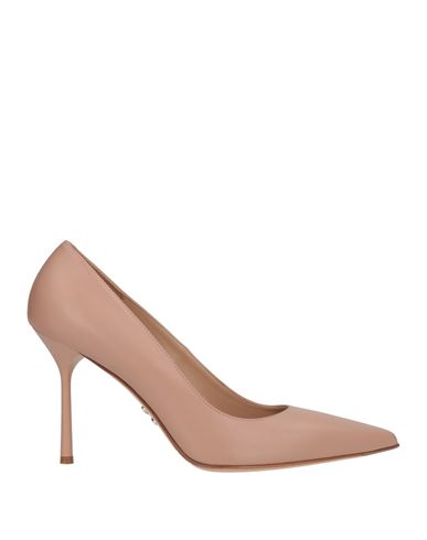 Sergio Levantesi Woman Pumps Blush Size 10 Leather In Pink