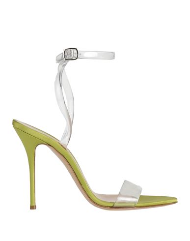 Casadei Woman Sandals Transparent Size 8 Pvc - Polyvinyl Chloride In Transparent