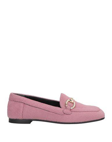 Brera Woman Loafers Pink Size 7 Textile Fibers In Pink