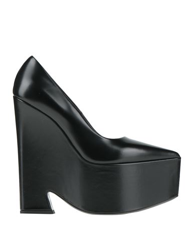 Versace Tempest Platform Pumps In Black