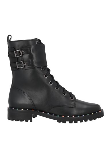 SOPHIA WEBSTER SOPHIA WEBSTER WOMAN ANKLE BOOTS BLACK SIZE 7.5 LEATHER 