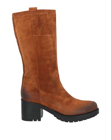 Parisienne Woman Boot Tan Size 10 Leather In Brown