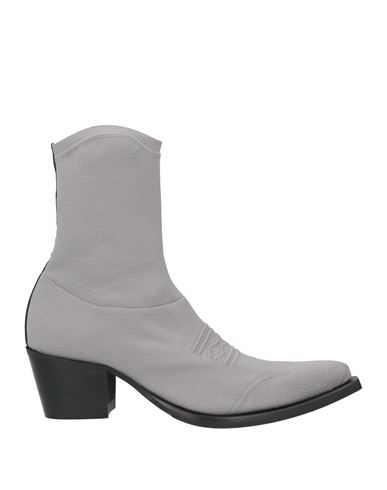 N°21 Woman Ankle Boots Grey Size 7 Textile Fibers In Grey