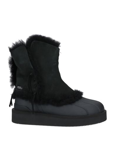 Suicoke Man Ankle Boots Black Size 12 Shearling In Black