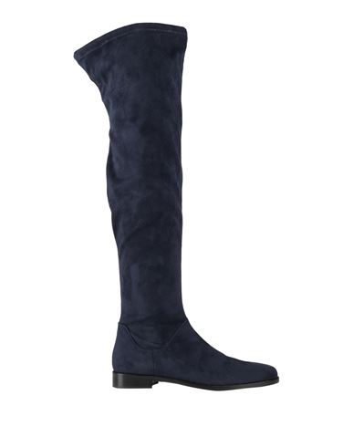 ROBERTO FESTA ROBERTO FESTA WOMAN BOOT MIDNIGHT BLUE SIZE 10 TEXTILE FIBERS 