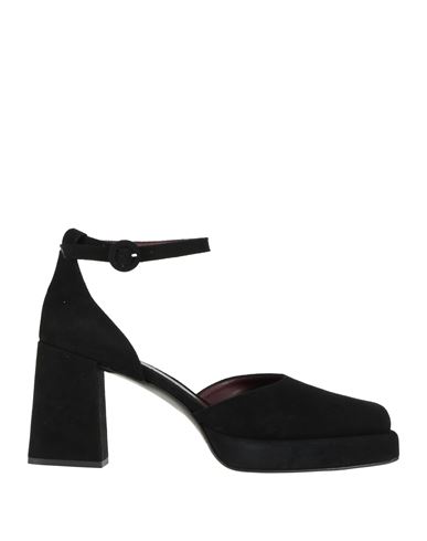 L'amour By Albano Woman Pumps Black Size 6 Leather