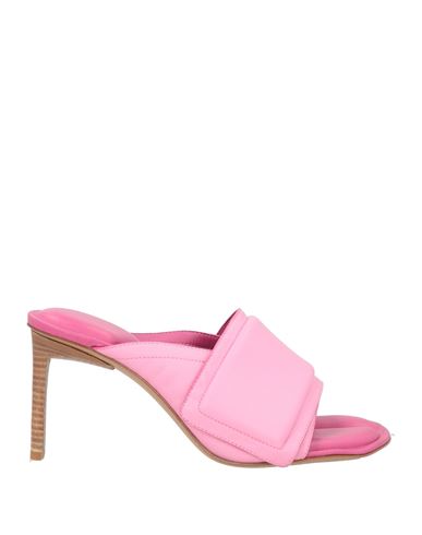 Jacquemus Woman Sandals Pink Size 7 Leather In Pink