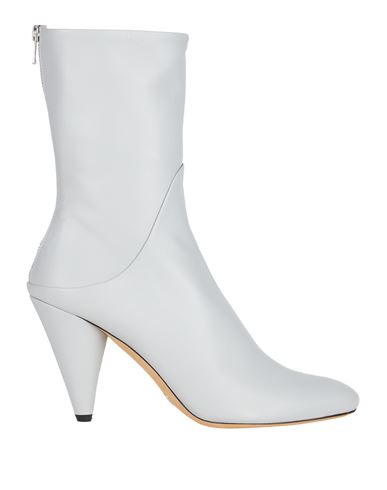 Shop Proenza Schouler Woman Ankle Boots Light Grey Size 8 Leather