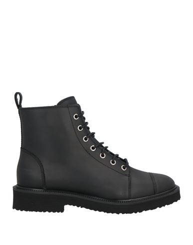 Giuseppe Zanotti Woman Ankle Boots Black Size 7 Leather In Black