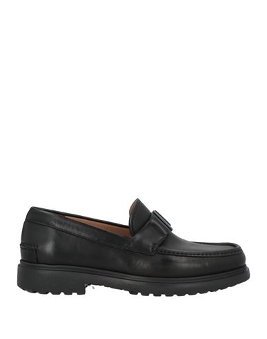 Ferragamo Man Loafers Black Size 7 Calfskin