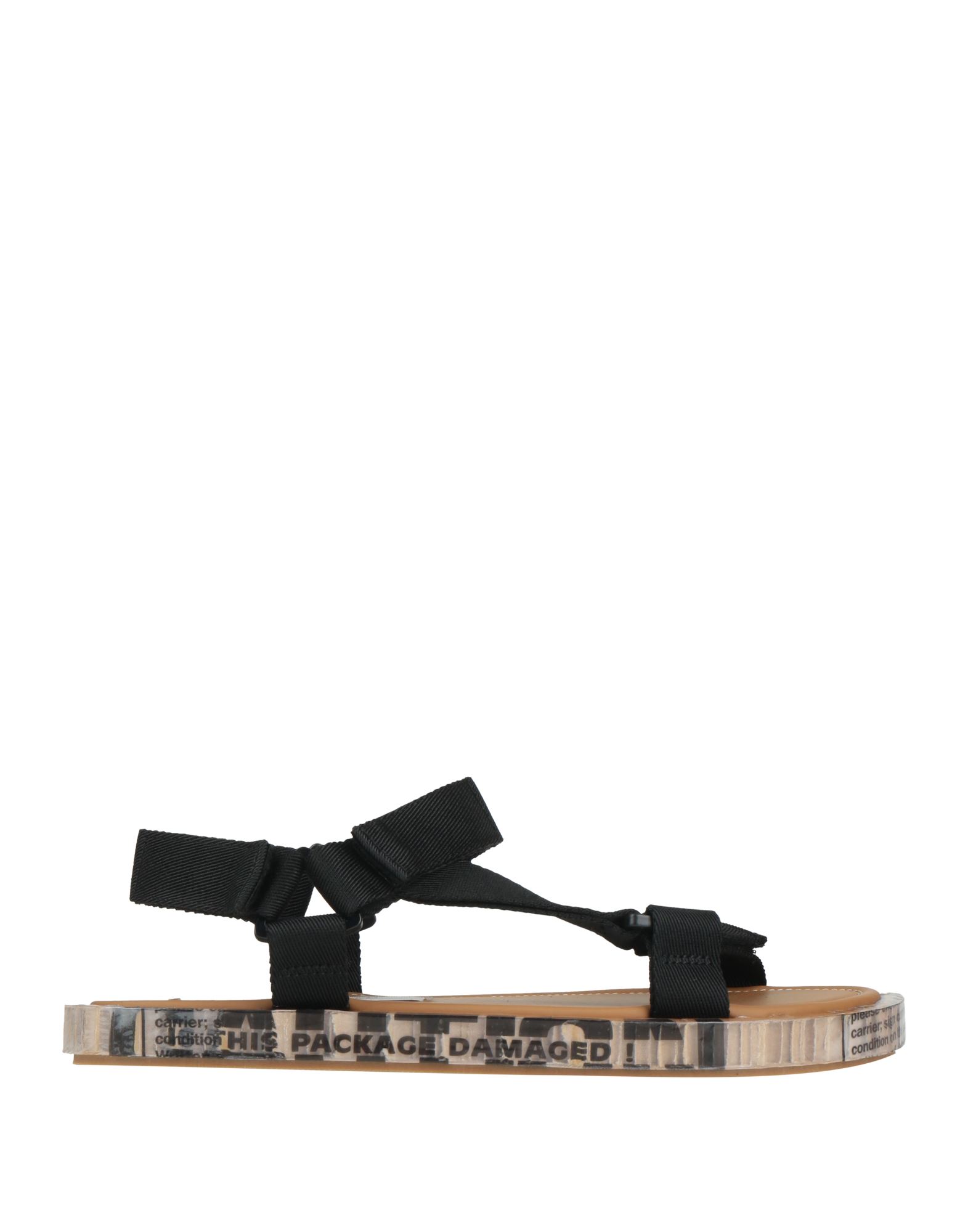 新品 Maison Margiela ストラップ サンダル 41 早い ブラック