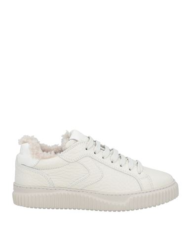 Voile Blanche Woman Sneakers Off White Size 8 Leather In White