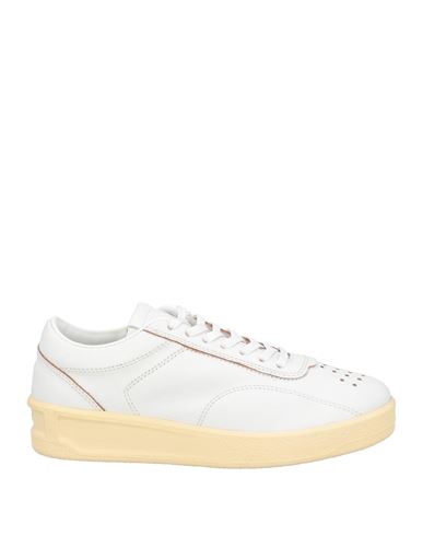 JIL SANDER JIL SANDER WOMAN SNEAKERS WHITE SIZE 5 LEATHER 