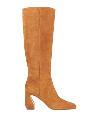SI ROSSI BY SERGIO ROSSI SI ROSSI BY SERGIO ROSSI WOMAN BOOT CAMEL SIZE 8 LEATHER 