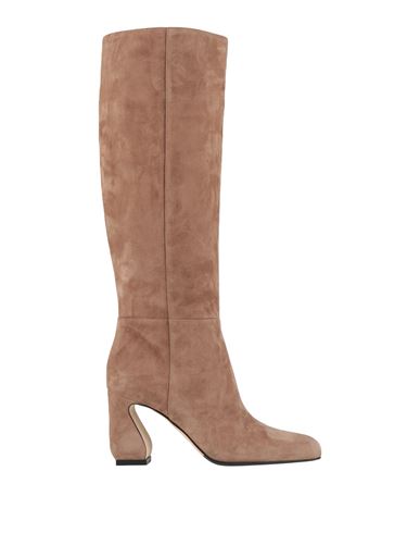 SI ROSSI BY SERGIO ROSSI SI ROSSI BY SERGIO ROSSI WOMAN BOOT TAUPE SIZE 10 LEATHER 