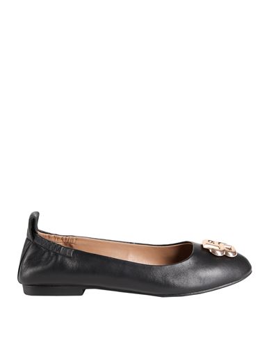 Hugo Boss Boss Woman Ballet Flats Black Size 8 Leather In Black