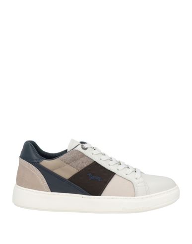 Harmont & Blaine Man Sneakers Light Grey Size 7 Leather, Textile Fibers In Gray
