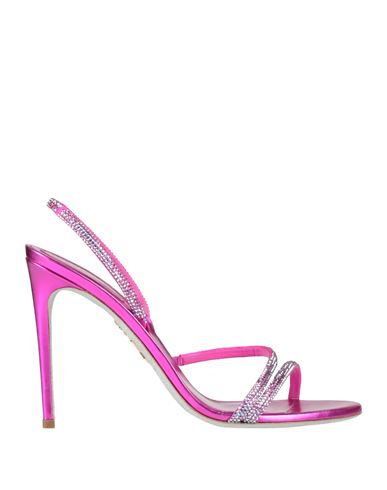 René Caovilla Heeled Sandals Rene Caovilla Woman Color Fuchsia