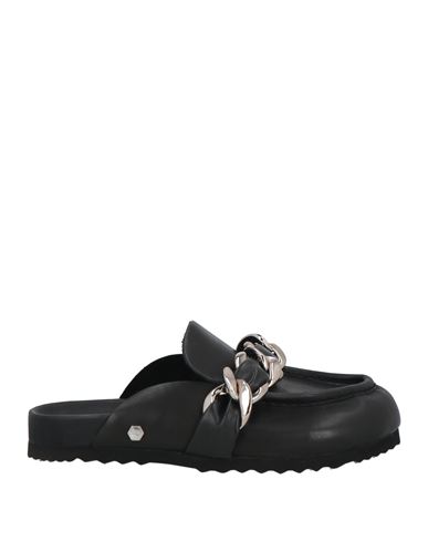 Cult Woman Mules & Clogs Black Size 8 Leather In Black