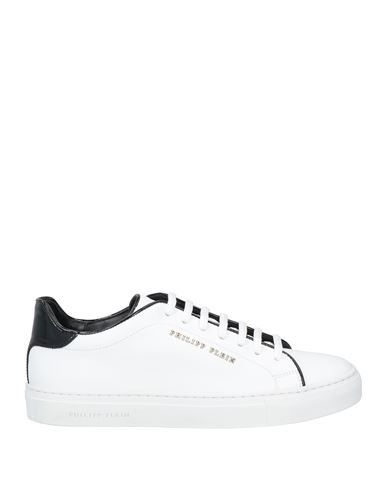 Philipp Plein Woman Sneakers White Size 8 Leather In White