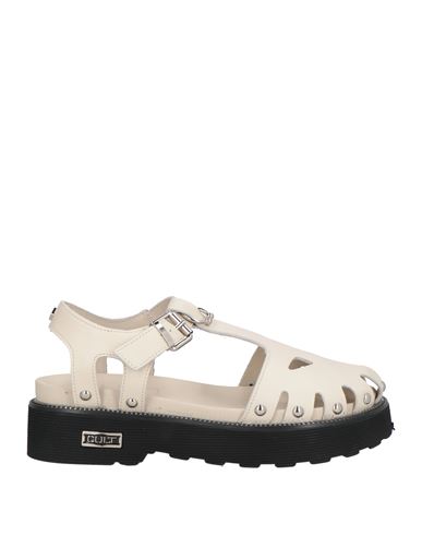 Cult Woman Sandals Off White Size 8 Leather In Off White