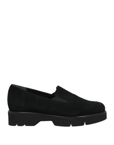 Anastasio Woman Loafers Black Size 9 Leather In Black