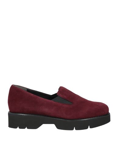 Anastasio Woman Loafers Burgundy Size 8 Leather In Red