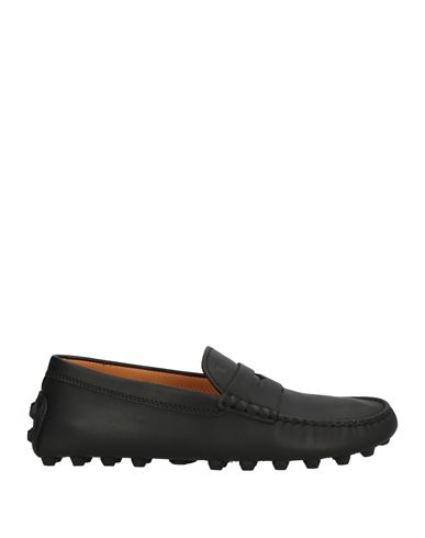 TOD'S TOD'S WOMAN LOAFERS BLACK SIZE 6 LEATHER 
