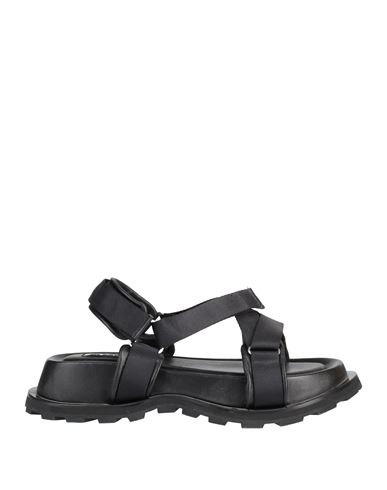 Jil Sander Open Toe Chunky Hiking Sandals In Black