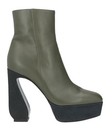 Botines de caña alta Mujer Verde militar 37.5,40 Mujer
