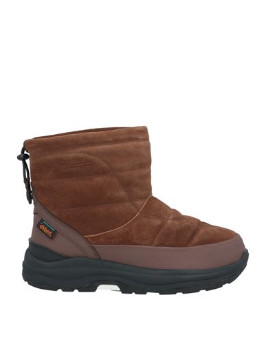 Suicoke Woman Ankle Boots Brown Size 7 Leather In Brown