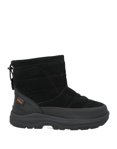 Suicoke Woman Ankle Boots Black Size 8 Leather In Black