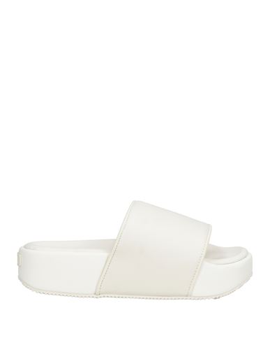 Shop Y-3 Man Sandals White Size 8 Leather