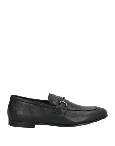 Shop Dunhill Man Loafers Black Size 9 Leather