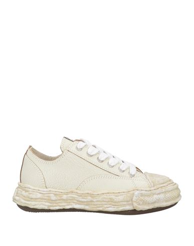Miharayasuhiro Original Sole Garment Dyed Canvas Low-top Sneaker In White