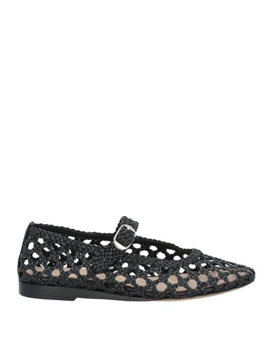Shop Le Monde Beryl Woman Ballet Flats Black Size 7.5 Leather