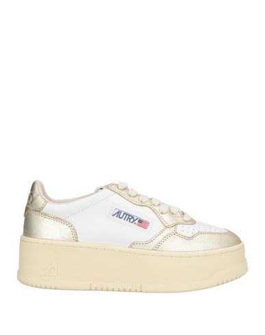 Autry Platform Low-top Sneakers With Platform Sole In White
