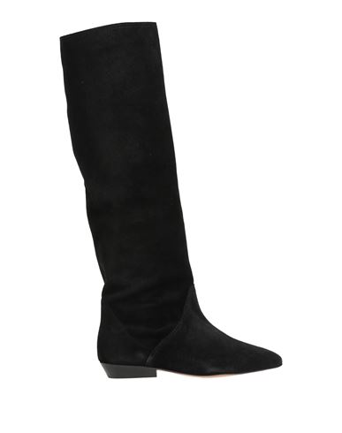 Isabel Marant Chic Leather Ankle Boot For Women In Black