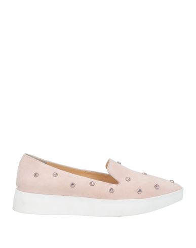 Apepazza Woman Loafers Blush Size 8 Leather In Pink
