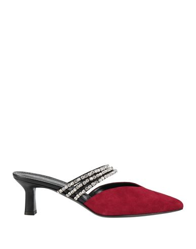 Philosophy Di Lorenzo Serafini Woman Mules & Clogs Burgundy Size 9 Leather
