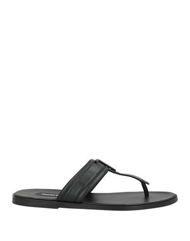 Sandalias de dedo Hombre Negro 41,42 Hombre