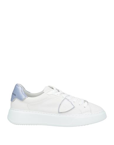 PHILIPPE MODEL PHILIPPE MODEL WOMAN SNEAKERS WHITE SIZE 7 LEATHER